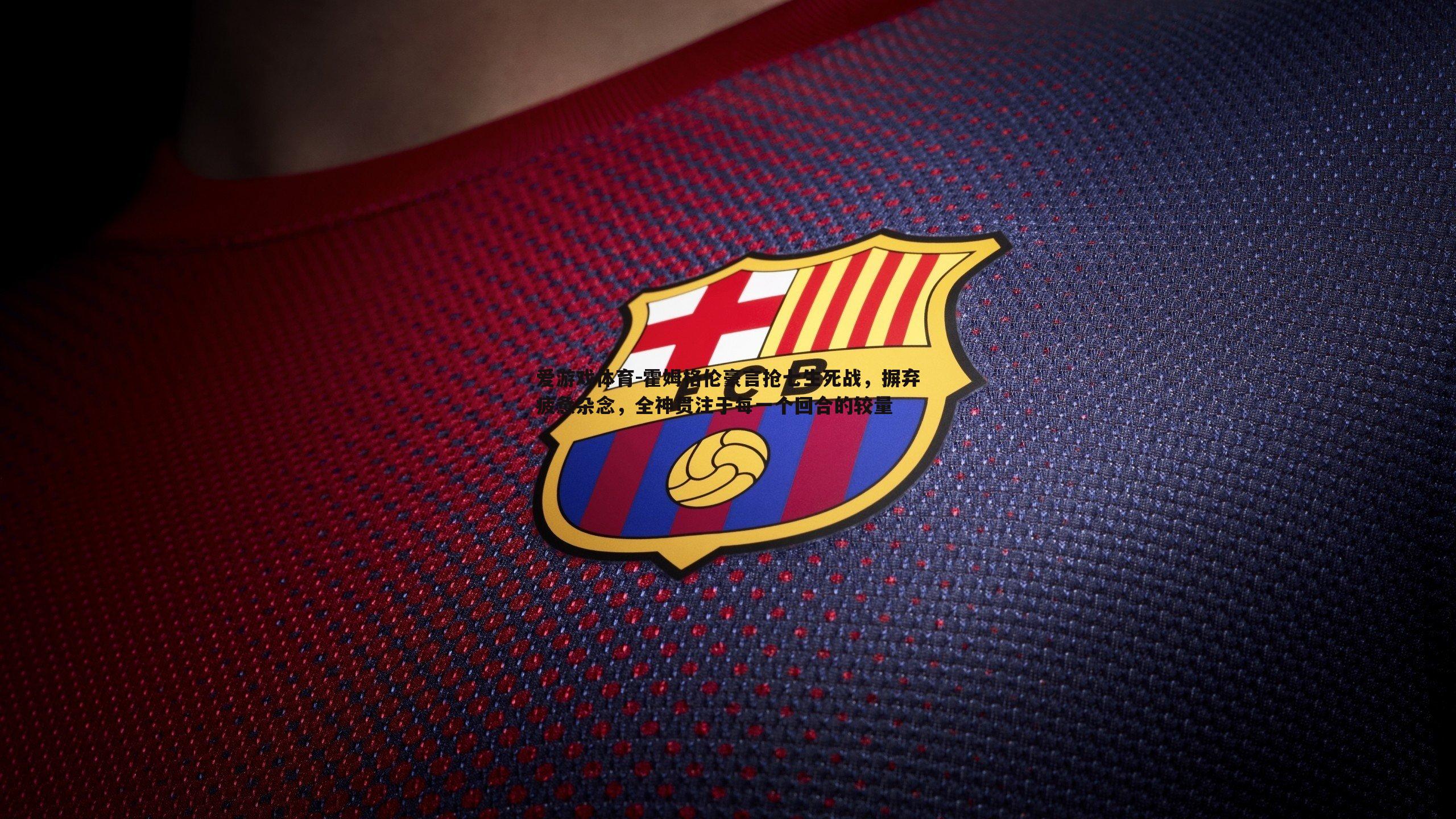 霍姆格伦豪言抢七生死战，摒弃疲惫杂念，全神贯注于每一个回合的较量